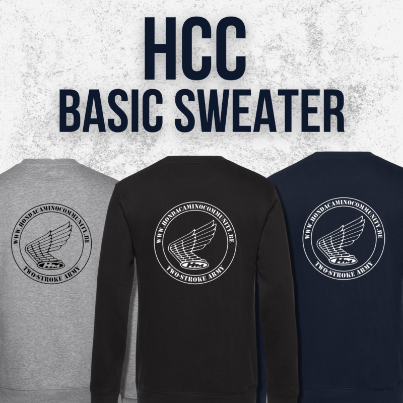 HCC Sweater – voor Honda Camino liefhebbers | HCC Merchandise